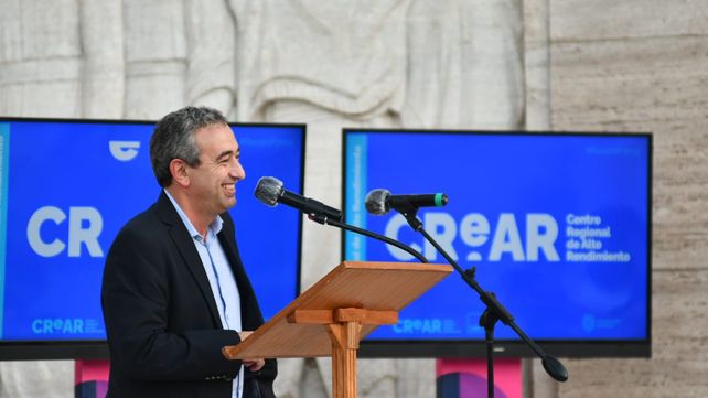 Pensando hoy en los atletas del futuro: Javkin presentó el Centro Regional de Alto Rendimiento de Rosario