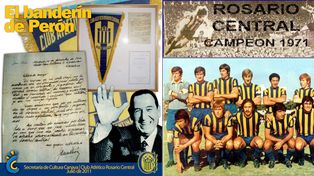 Central recupera en un remate un bander&iacute;n que Tito Rodenas le regal&oacute; al general Per&oacute;n
