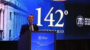 El presidente de la Bolsa pidió eliminar por ley las retenciones