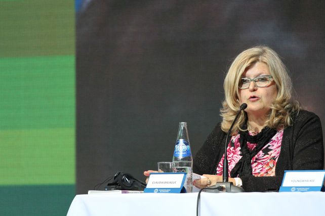 La ministra de Educación provincial