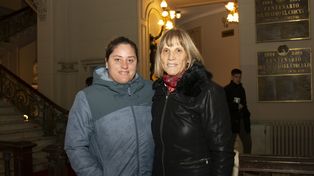 Baby Etchecopar se presentó en el teatro El círculo