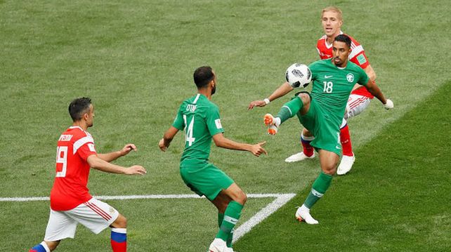 Rusia no tuvo piedad y arrancó goleando a Arabia Saudita en el Mundial