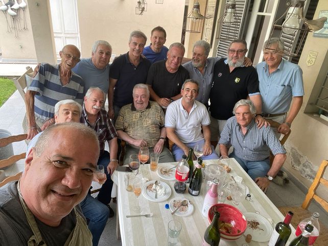 Semanas atrás Galdeano organizó un asado en el que estuvieron Javkin