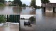 por el temporal, estiman que el 70% de la poblacion de irazusta quedo bajo agua