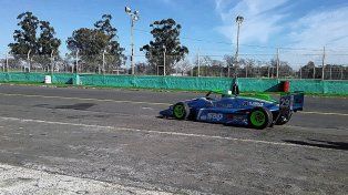 Iñaki Arrías giró muchas vueltas para adaptarse a la máquina.