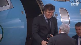 Milei ya está en Río de Janeiro para participar de la cumbre del G20