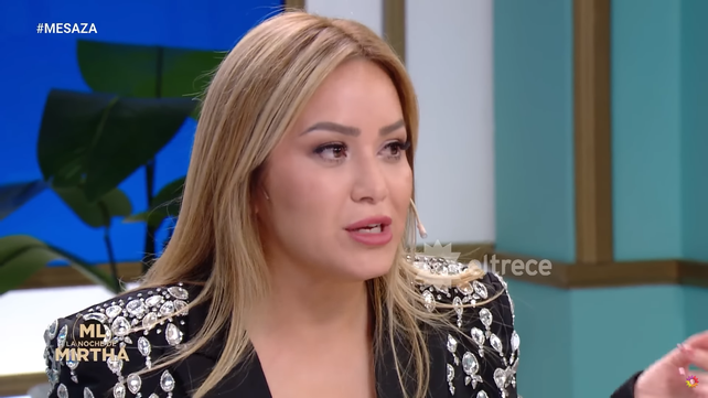 La reconocida artista Karina visitó el programa de Mirtha Legrand