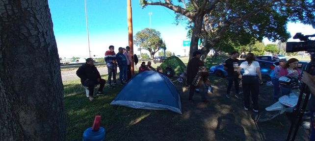 Protesta. Ante la falta de respuestas oficiales