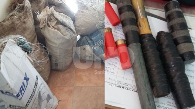 Santa Rosa de Calchines: cayó una banda de delincuentes en diez allanamientos