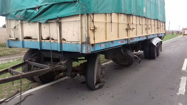 Un policía falleció tras un violento choque en General López