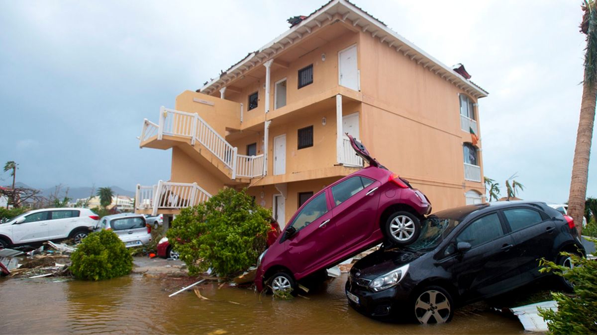 El huracán Irma destruyó el 95% de la Isla de San Martín