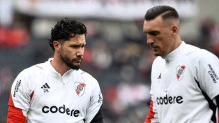 Jeremías Ledesma sólo lleva cinco partidos en el arco de River.