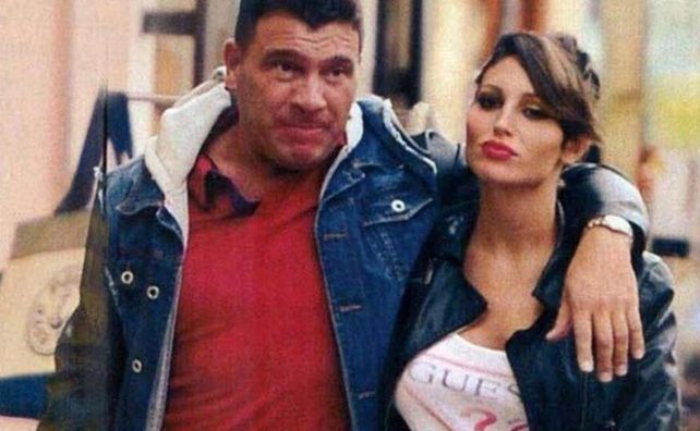 El empresario Lelo Pérez, en sus tiempos de novio de la vedette Victoria Xipolitakis. 