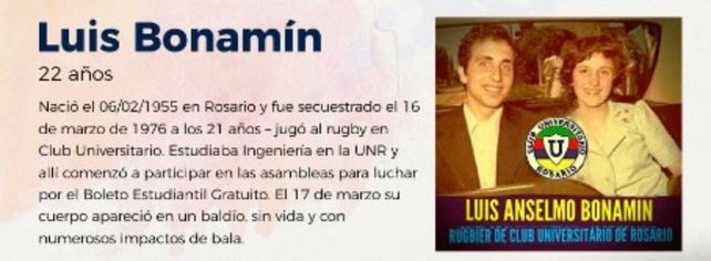 Deporte y Memoria, una muestra sobre los atletas santafesinos desaparecidos