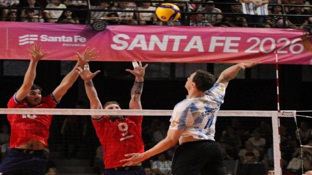 Vóleibol: Argentina perdió ante Chile y se quedó con la plata en los Suramericanos