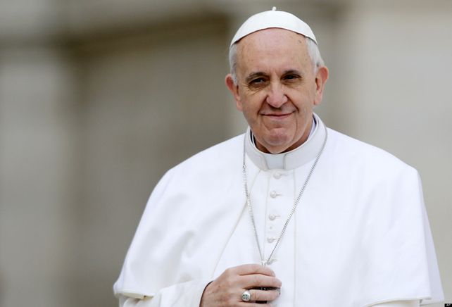 Francisco envió una bendición a una escuela de Alto Verde