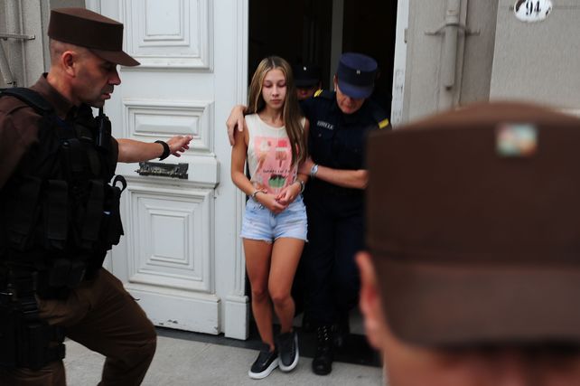Sigue detenida. La situación de Nahir Galarza no ha variado desde que está imputada.&nbsp;