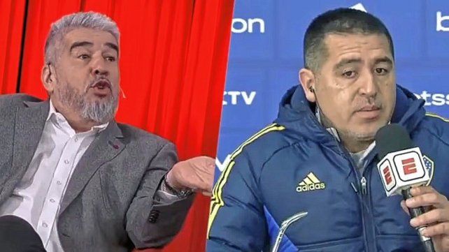 Juan Román Riquelme abandonó una entrevista luego de un fuerte cruce con un periodista.