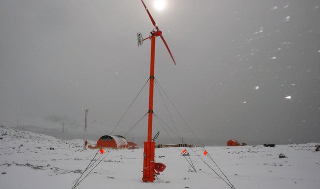 Las instalaciones de la Base Esperanza donde se desempeñan y viven los efectivos.&nbsp;