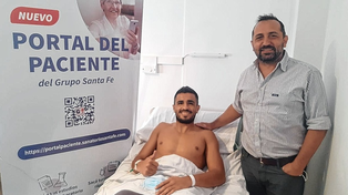 Operaron con éxito en Unión a Sebastián Moyano