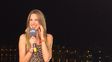 alina moine hizo un mal movimiento y termino en ropa interior en pleno programa