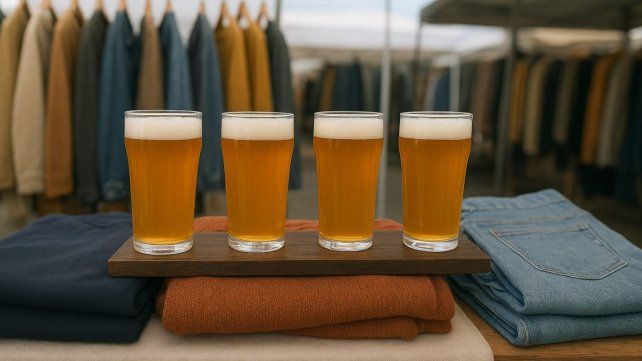 Festival de la Cerveza Artesanal y Santa Fe se Viste en la Estación Belgrano.