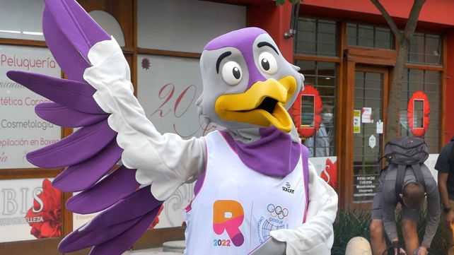 La Antorcha de los Juegos Suramericanos de la Juventud pasó por La Capital