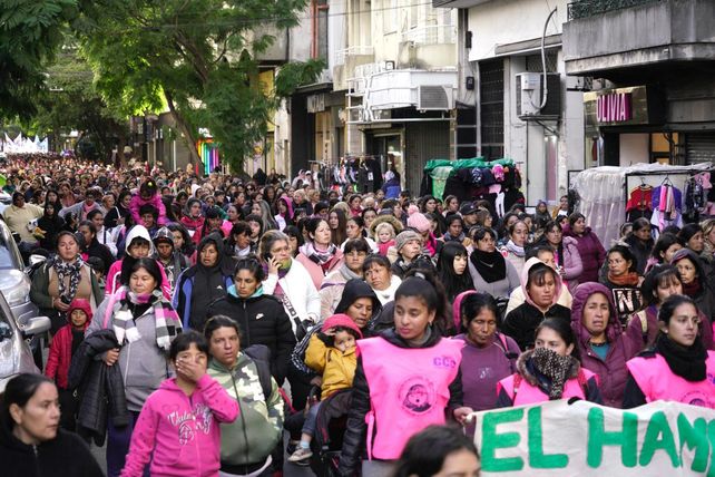 Masiva marcha de Ni Una Menos en Rosario: todas las fotos de la ...