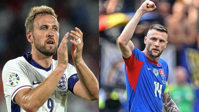 Eurocopa: Inglaterra y Eslovaquia, por un lugar en los cuartos de final de la