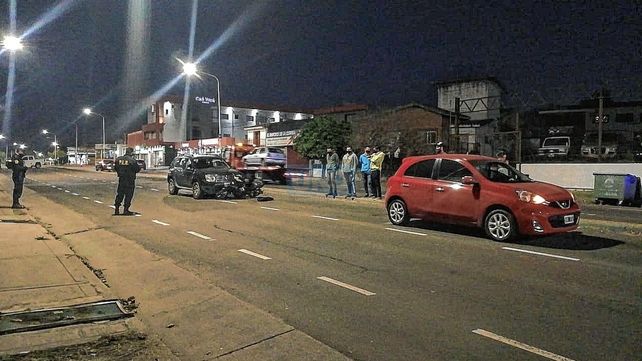Paraná: dos hospitalizados tras un choque en Almafuerte