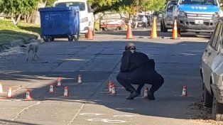 Desde una moto balearon una vivienda. La Policía levantó al menos 25 vainas servidas de grueso calibre en calle Pringles, en Paraná