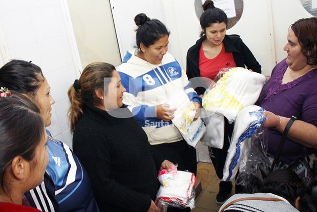 Desde Alto Verde, un grupo de madres realizó un gesto solidario para los que menos tienen