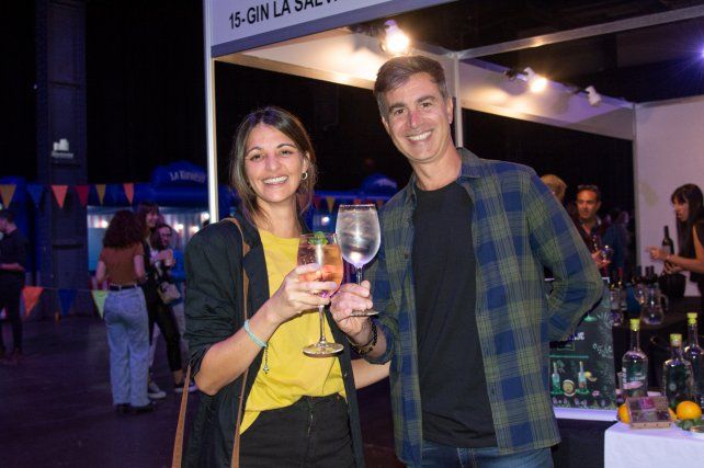 Cecilia Etcharri y Damián Gotri