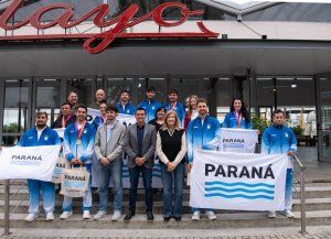 Paraná distinguió a sus deportistas medallistas en los Juegos Suramericanos Santa Fe 2026
