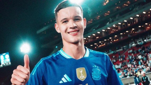 Tuvo su debut en la Selección argentina y ahora lo quiere la Lazio Tuvo su debut en la Selección argentina y ahora lo quiere la Lazio