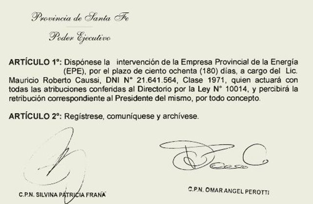 Prolongan por seis meses la intervención de la EPE