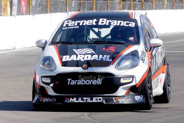 De Pauli fue segundo en la Fiat Abarth Competizione