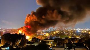 La explosión se produjo de madrugada en una fábrica de la localidad de San Fernando.