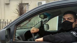 Franck: dos policías le salvaron la vida a un bebé