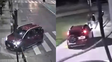 La conductora, que recibió una multa millonaria, se desplazó por el paseo peatonal de los silos Davis. La conductora, que recibió una multa millonaria, se desplazó por el paseo peatonal de los silos Davis.
