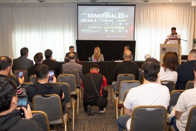 La presentación oficial del torneo Canteras de América.