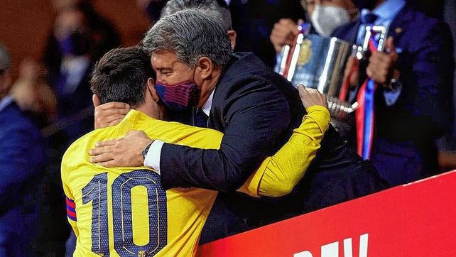 Niegan reunión entre Laporta y Messi para que vuelva al Barcelona