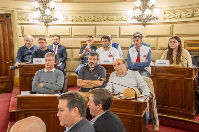 Los trabajadores de Verónica llevaron su reclamo al Senado de Santa Fe.