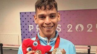 Alexis Chávez logró una nueva medalla para Argentina en los Paralímpicos