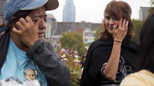 Francisco se reunió con una familia porteña que viajó seis meses para verlo
