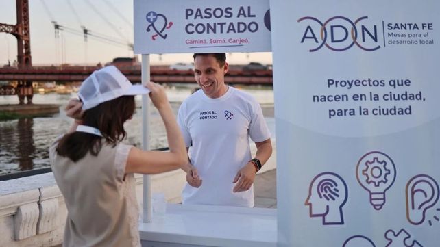 Pasos al Contado: la app del Concejo de Santa Fe que premia por caminar y permite canjear puntos por beneficios