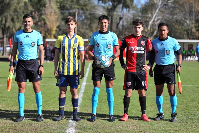 Los capitanes de Newells y Central en la previa del clásico de 8ª di