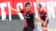 El Gato Formica se destacó en el triunfo leproso por 3-1 en el Coloso.