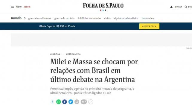 La carrera por la Presidencia de la Argentina llegó a su semana final con el encendido debate entre los candidatos Javier Milei y Sergio Massa.