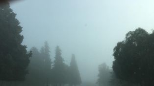 Paraná amaneció fría y con bancos de niebla